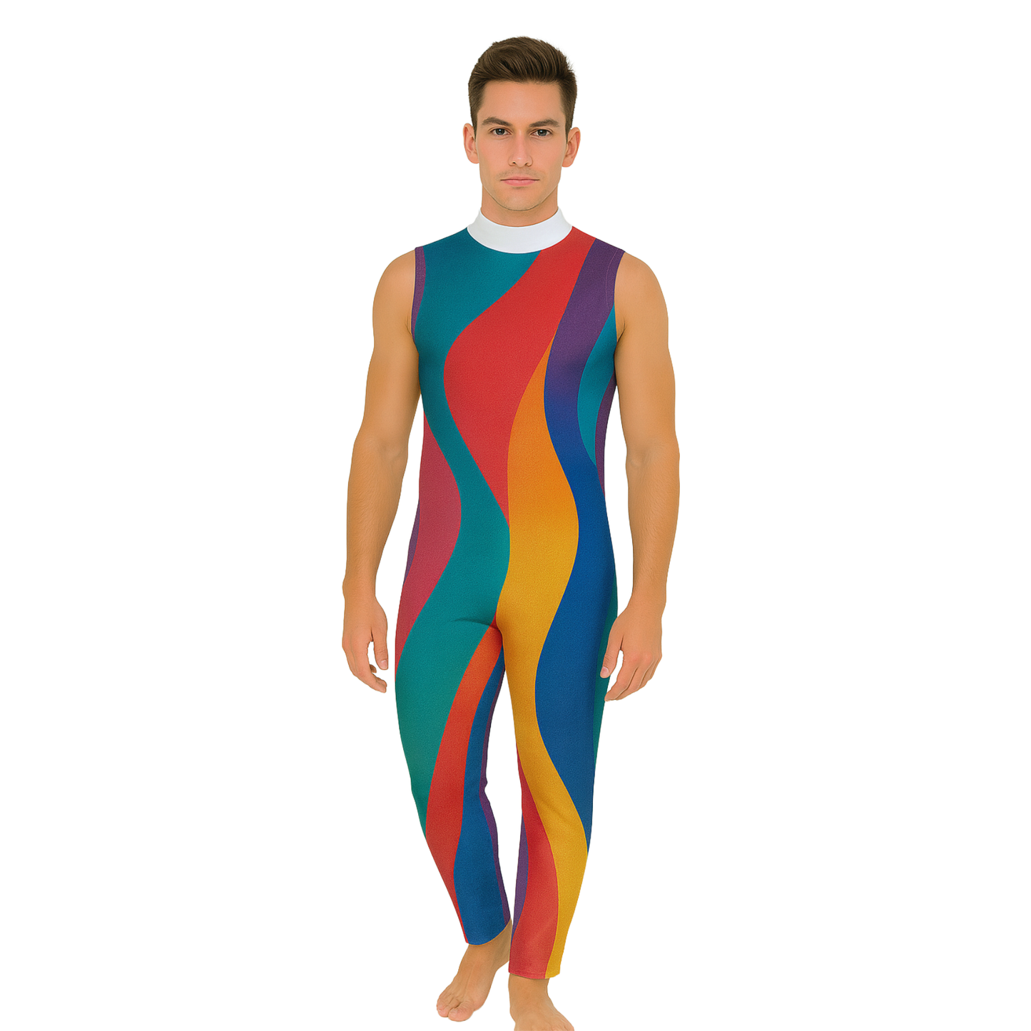 Print-n-Go! Sleeveless Jumpsuit