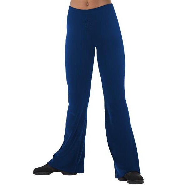Navy Blue Color Velvet Women Trousers