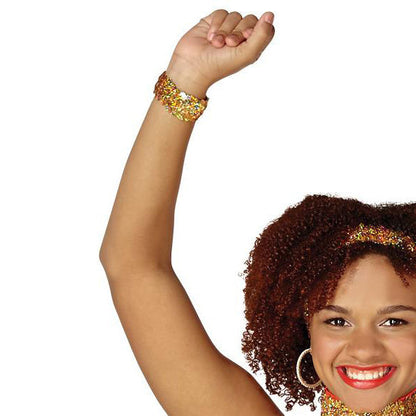 Sequin Wristbands 2 Inch NOW