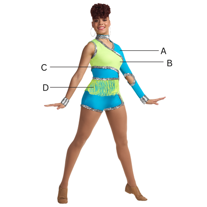 Island Fever Boycut Leotard