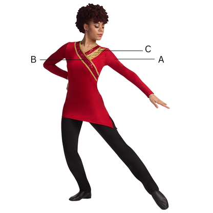 Nobility Tunic Top