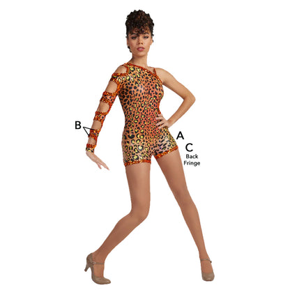 Onyx Boycut Leotard