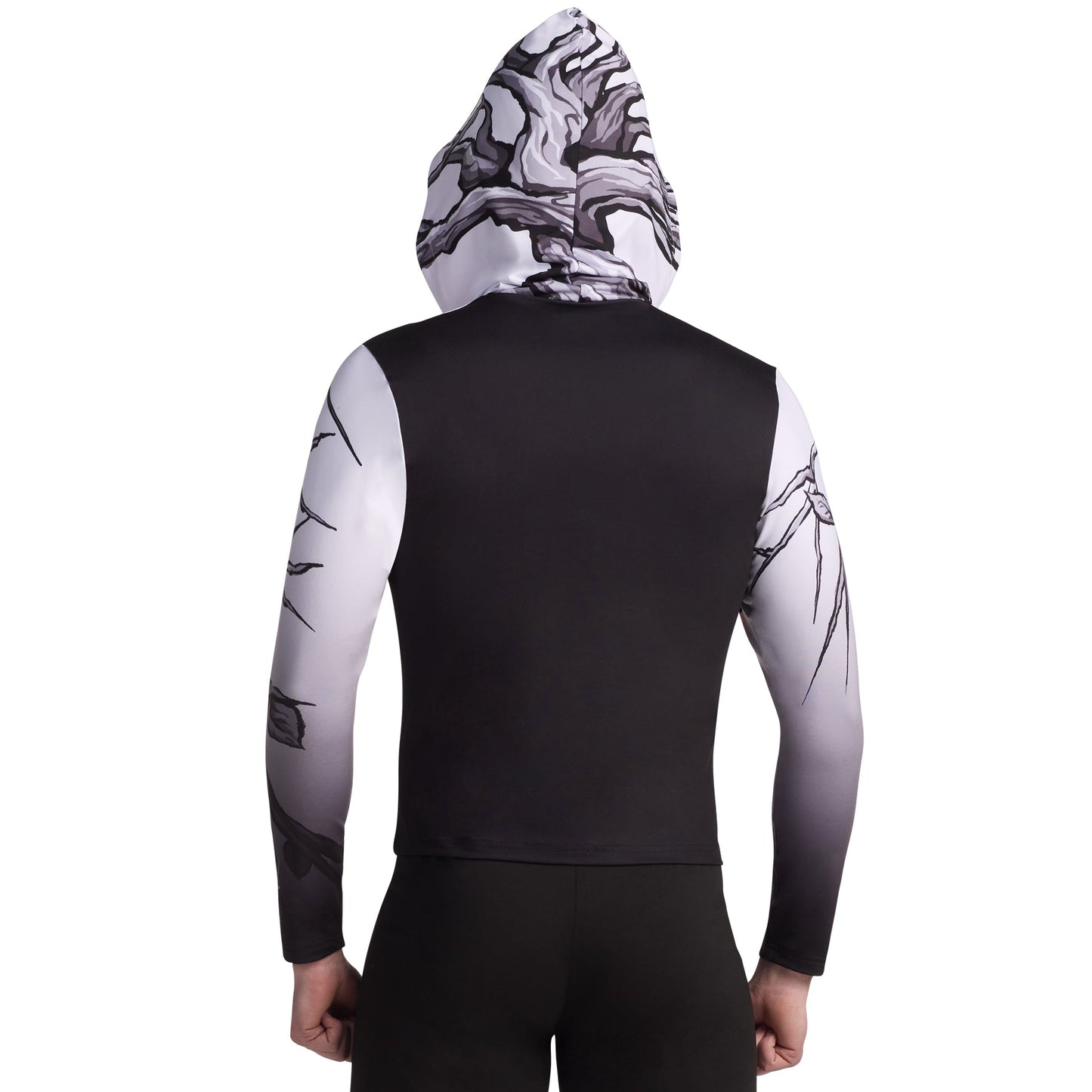 Print-n-Go! Long Sleeve Hooded Performance Top
