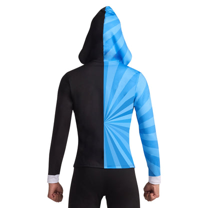 Print-n-Go! Long Sleeve Hooded Performance Top