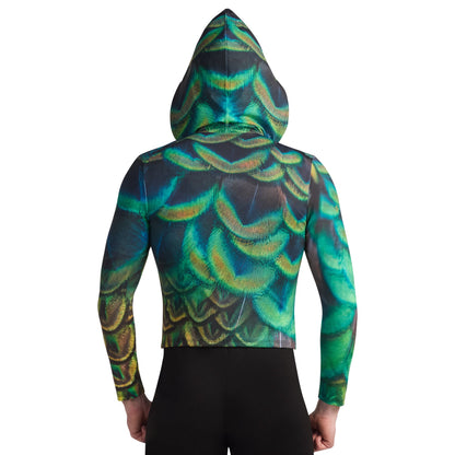 Print-n-Go! Long Sleeve Hooded Performance Top
