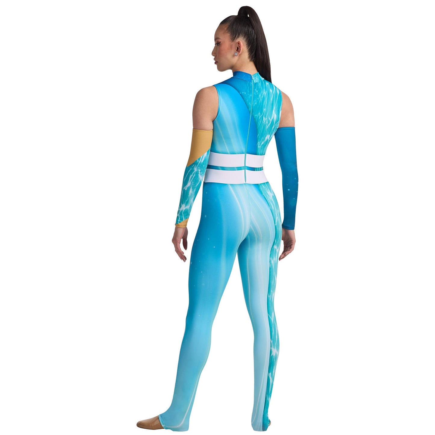 Print-n-Go! Sleeveless Jumpsuit with Gloves