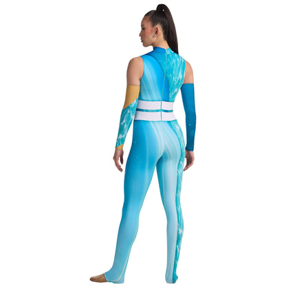 Print-n-Go! Sleeveless Jumpsuit with Gloves