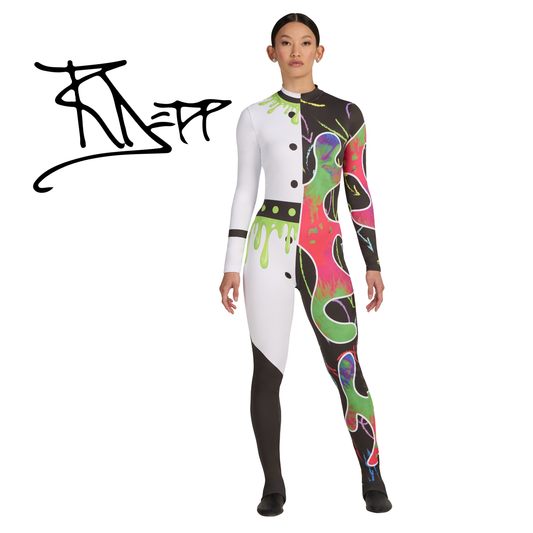 Print-n-Go! Long Sleeve Jumpsuit