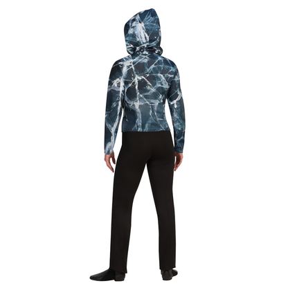 Print-n-Go! Long Sleeve Hooded Performance Top