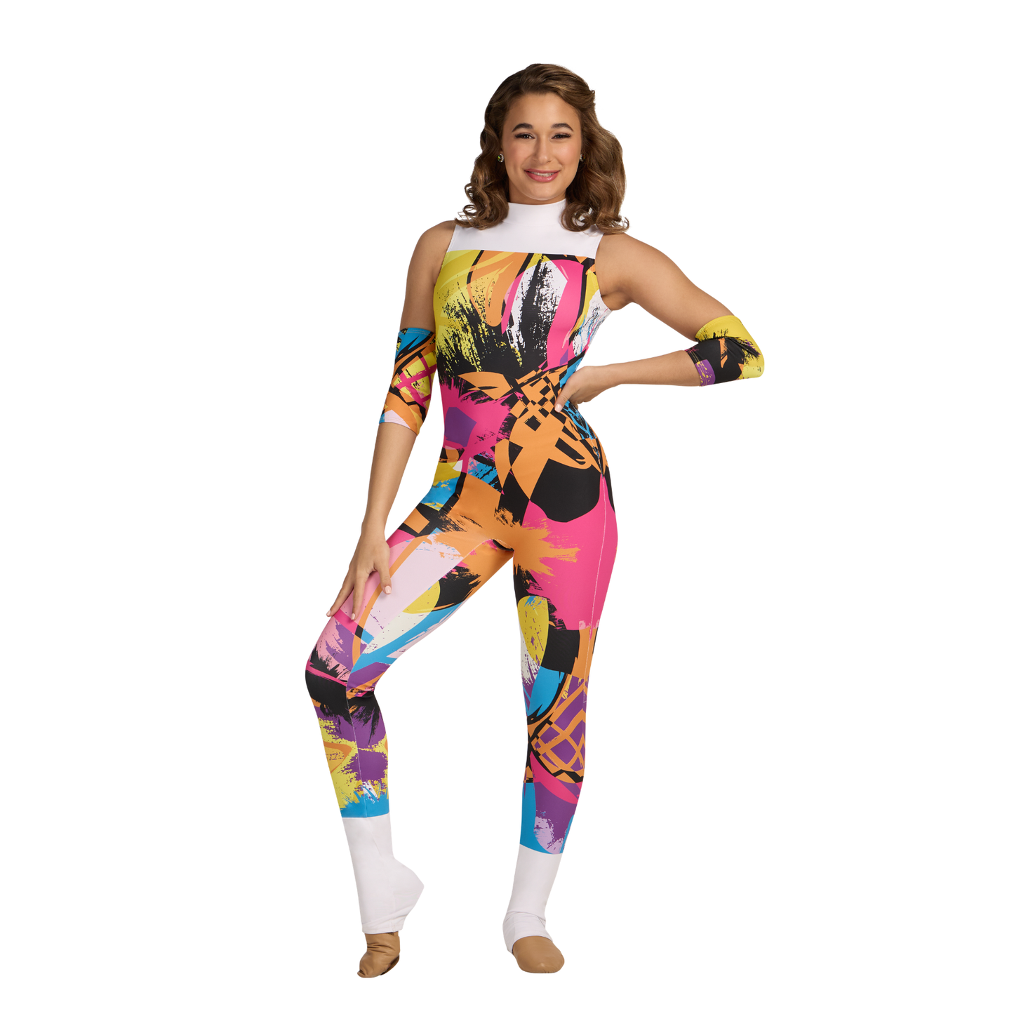 Print-n-Go! Sleeveless Jumpsuit with Gloves
