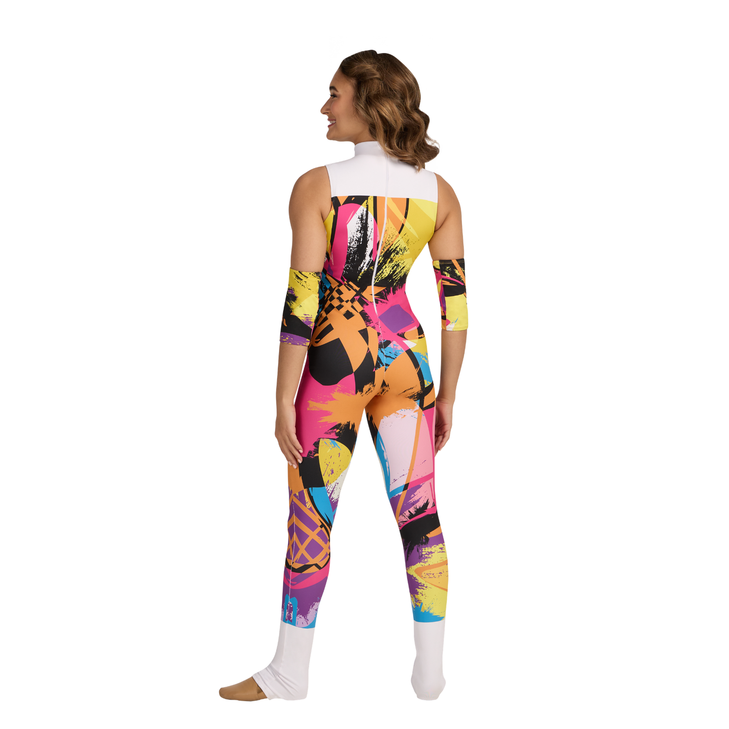 Print-n-Go! Sleeveless Jumpsuit with Gloves