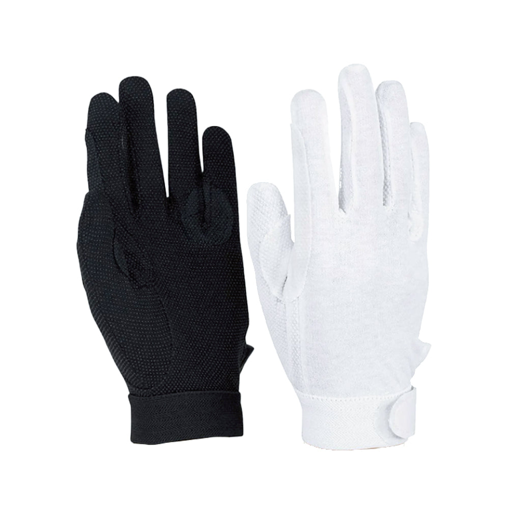 Vivace Short Secure Adjustable Wrist Cotton PVC Grip Gloves – Algy by ...