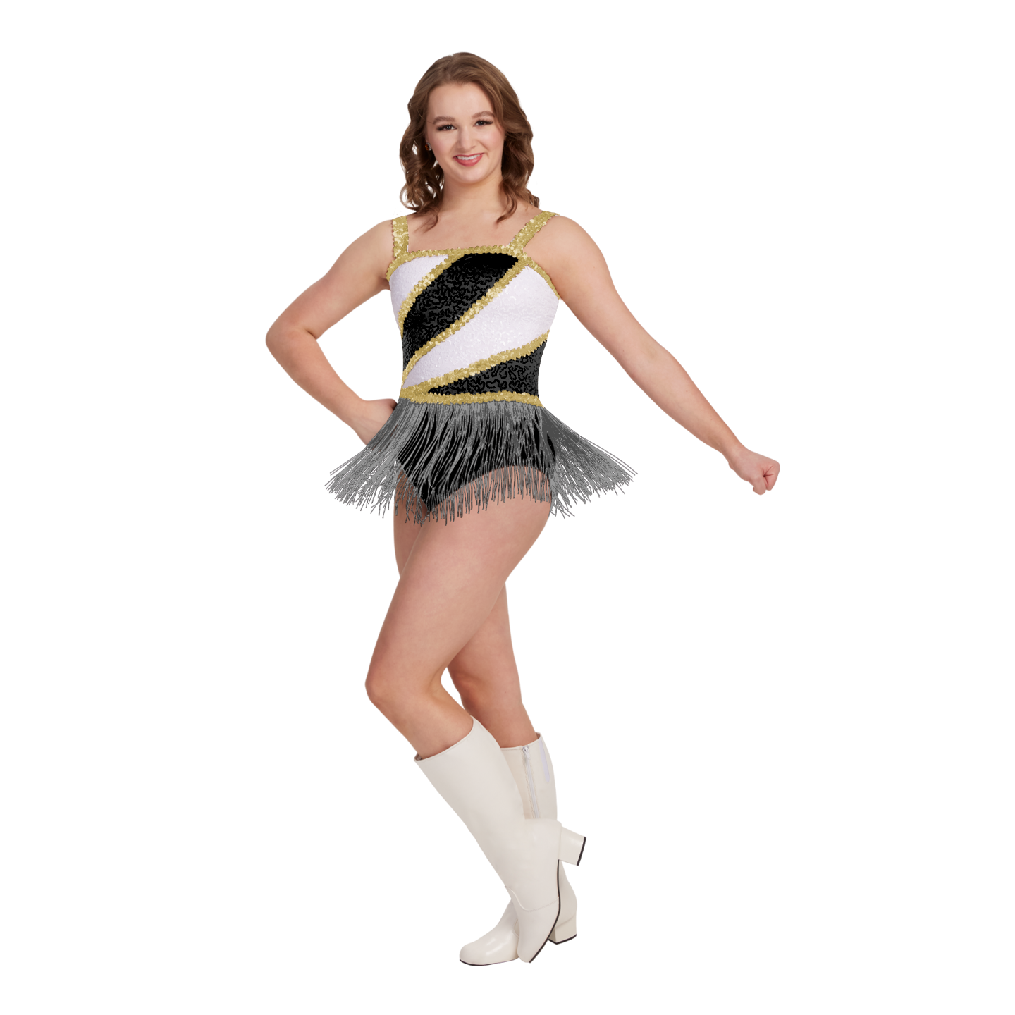 Burst Leotard w/Fringe