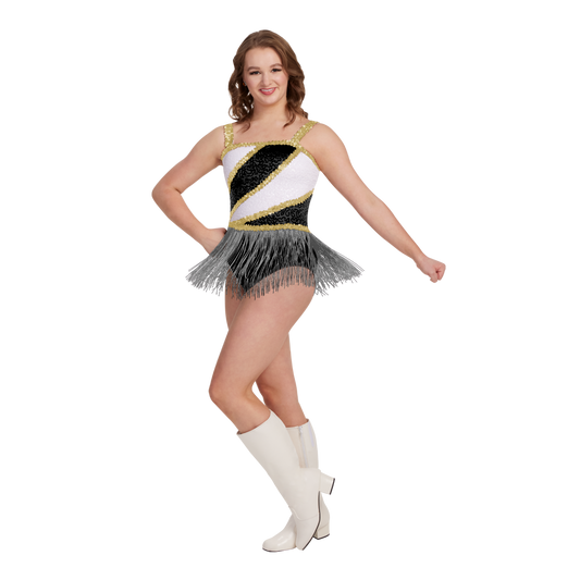 Burst Leotard w/Fringe