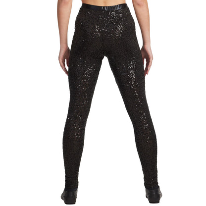 Vogue Leggings - Micro Sequin