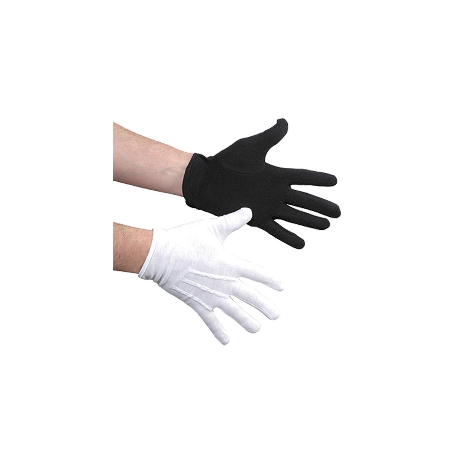 StylePlus Cotton Military Gloves Black / M