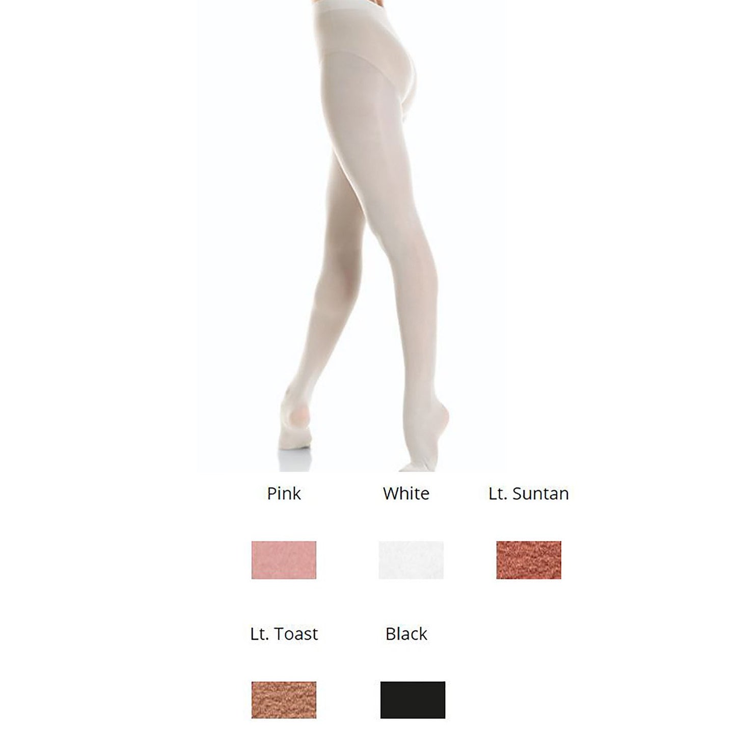 High Performance Supplex Footed Tights