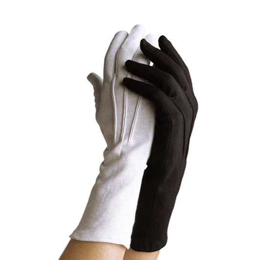 Long-Wrist Cotton Gloves