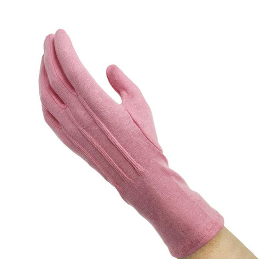 Pink Long-Wristed Gloves